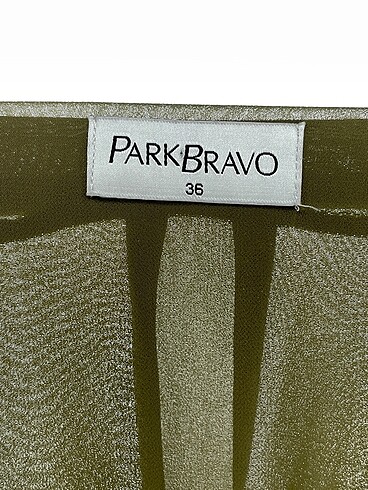 36 Beden haki Renk Park Bravo Uzun Elbise %70 İndirimli.