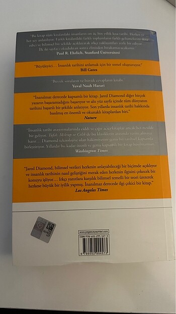 Tüfek, Mikrop ve Çelik - Jared Diamond
