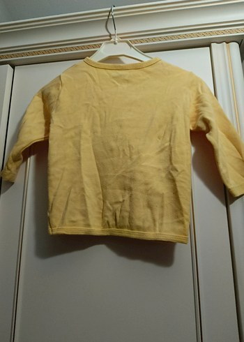 Sarı Bebek Hırka - Görsel 5