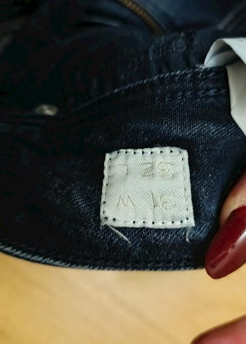32 Beden lacivert Renk Lacivert Kadın Kot Pantolon