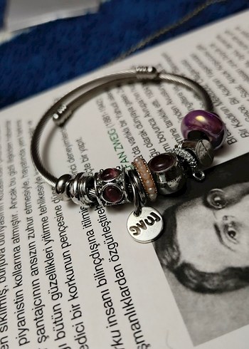 Pandora Renkli Boncuklu Bohem Kadın Bileklik