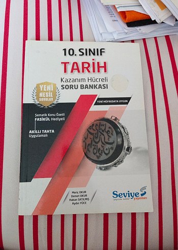 10. Sınıf Tarih Kazanım Hücreli Soru Bankası