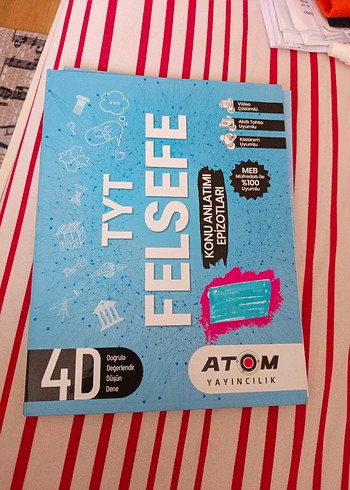 TYT Felsefe Konu Anlatımı Kitabı - Atom Yayıncılık