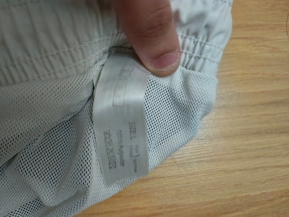 Erkek Lacivert Spor Mini Şort Fermuarlı - Görsel 3