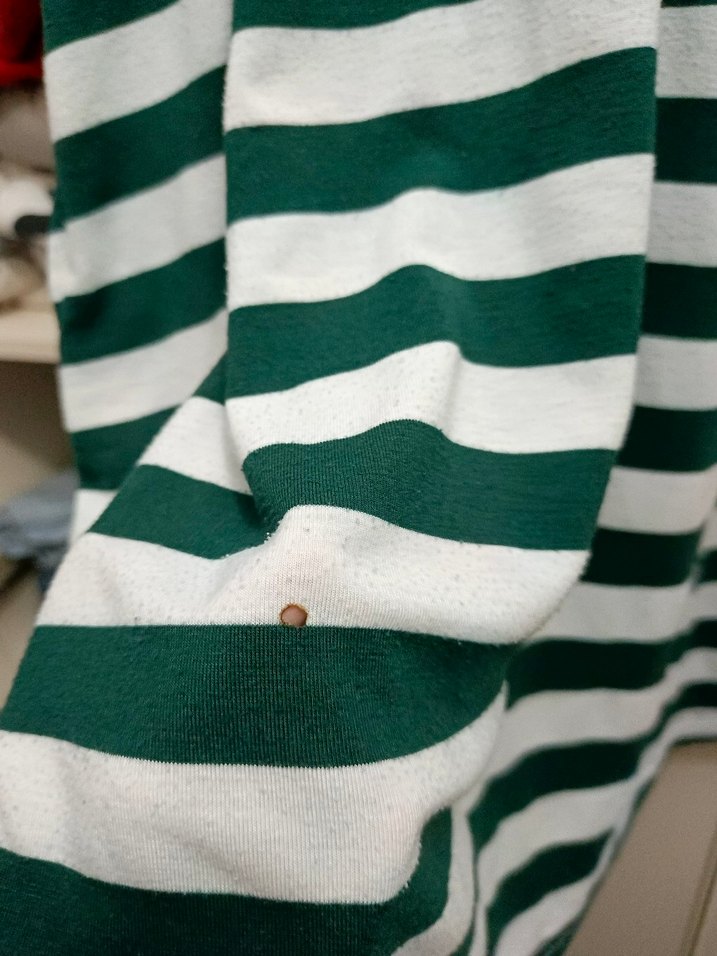 Çizgili Elbise, Uzun Kollu, Salaş - Görsel 4