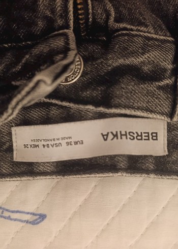 36 Beden gri Renk Bershka jean