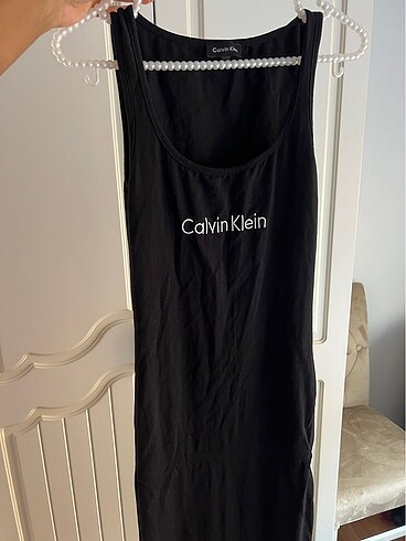Calvin Klein Siyah basic calvin klein elbise
