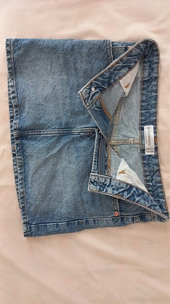 38 Beden Stradivarius Kot (denim) mini etek
