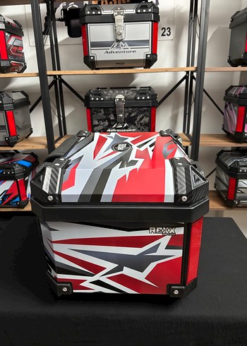 REXX MOTOSİKLET ÇANTASI KIRMIZI - Görsel 3