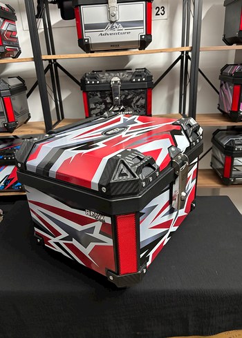 REXX MOTOSİKLET ÇANTASI KIRMIZI - Görsel 2