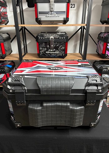 REXX MOTOSİKLET ÇANTASI KIRMIZI - Görsel 5