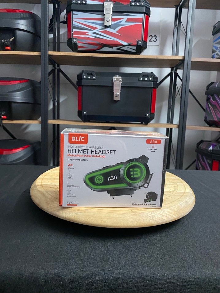 KASK HOPARLÖRÜ İNTERCOM BLİC MARKA - Görsel 2