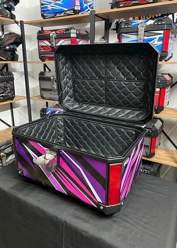 REXX MOTOSİKLET ÇANTASI PEMBE - Görsel 3