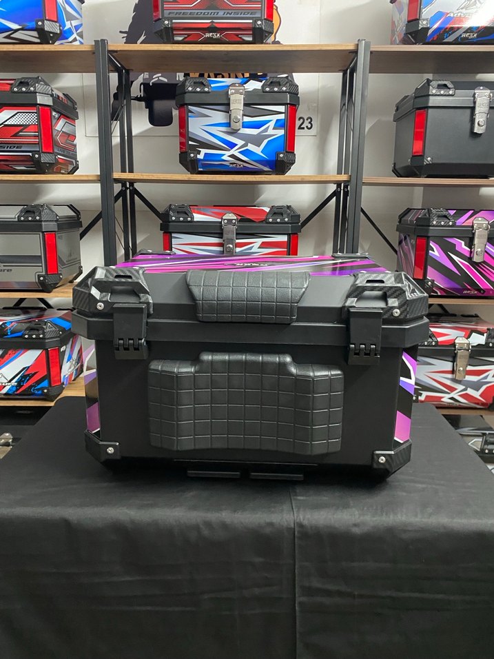 REXX MOTOSİKLET ÇANTASI PEMBE - Görsel 5