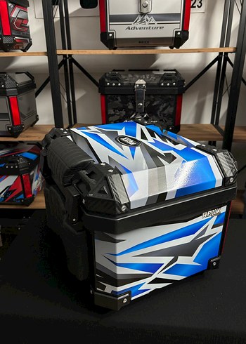 REXX MOTOSİKLET ÇANTASI MAVİ - Görsel 3