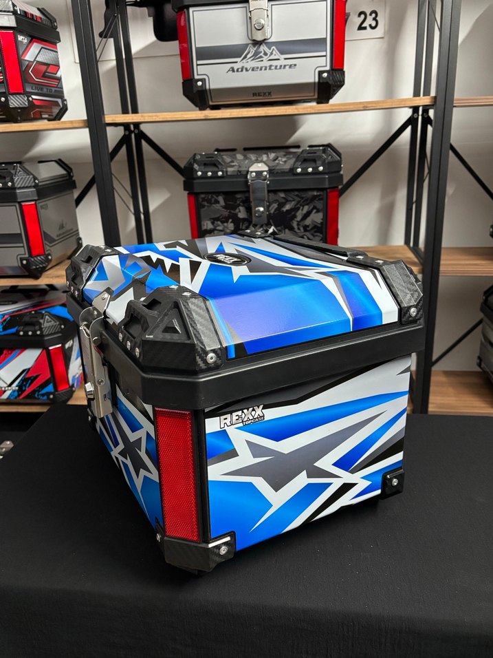 REXX MOTOSİKLET ÇANTASI MAVİ - Görsel 5