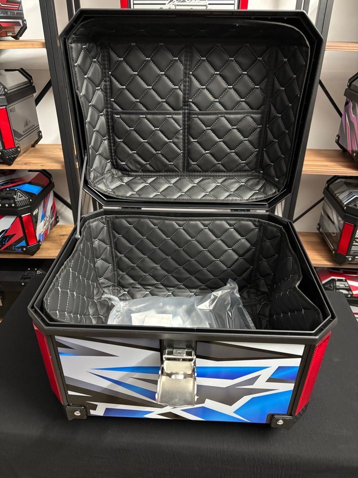 REXX MOTOSİKLET ÇANTASI MAVİ - Görsel 2