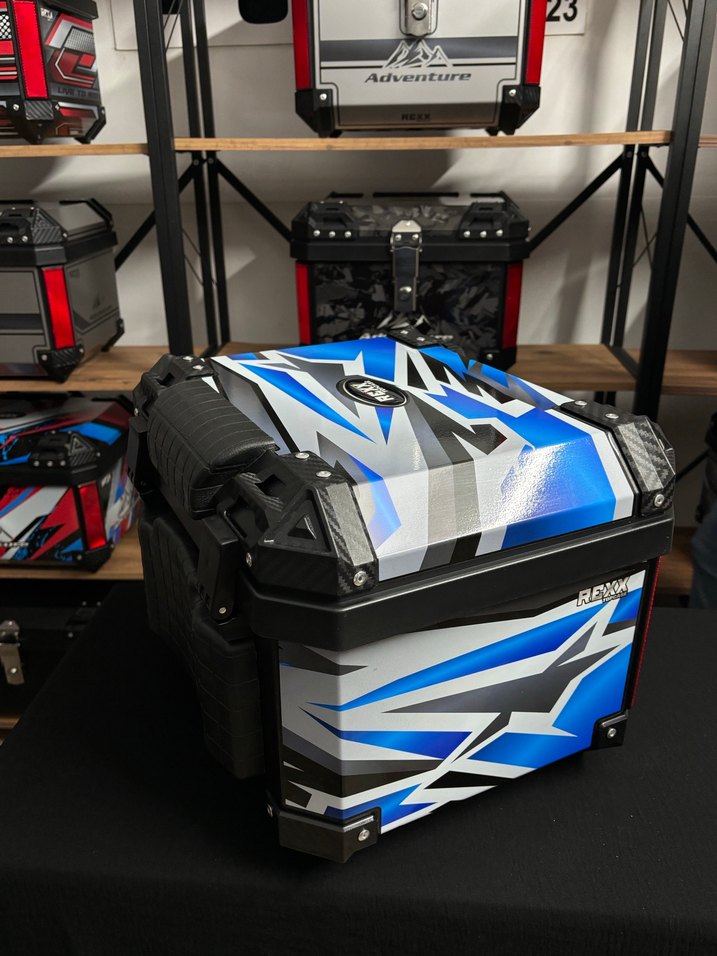 REXX MOTOSİKLET ÇANTASI MAVİ - Görsel 3