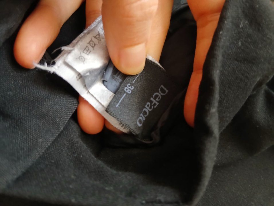 siyah Kadın Kumaş Pantolon - Görsel 5