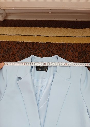 Mavi Kadın Midi Blazer Ceket - Görsel 5