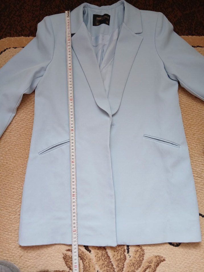 Mavi Kadın Midi Blazer Ceket - Görsel 3