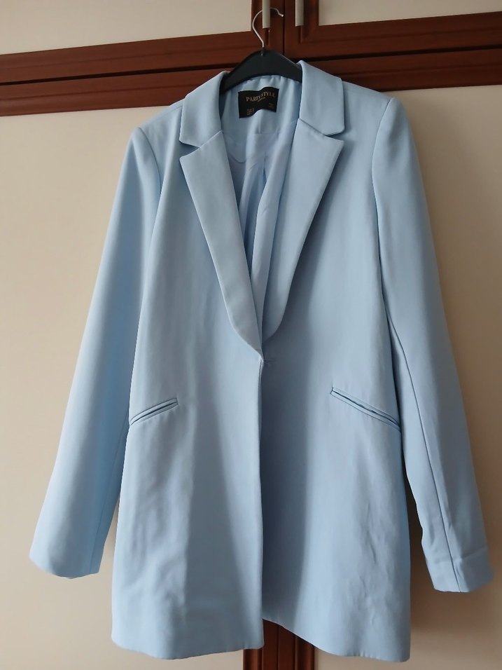 Mavi Kadın Midi Blazer Ceket - Görsel 2