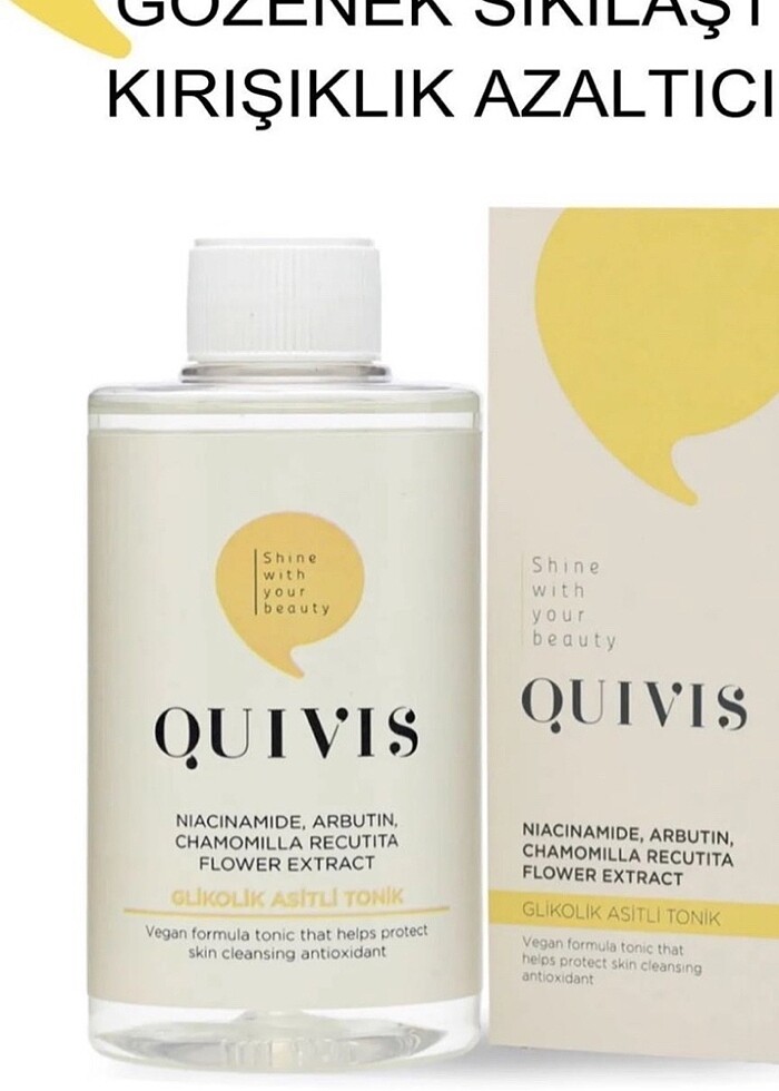Quivis Orjinal Marka 0 VEGAN Tonik???? - Görsel 3