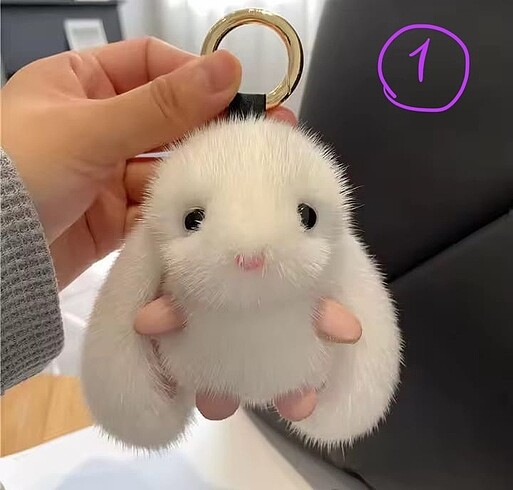 Tatlı peluş anahtarlık