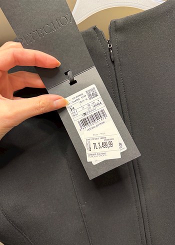 xs Beden Siyah Yüksek Yakalı Kolsuz Midi Elbise