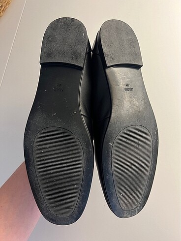 40 Beden Mango loafer ayakkabı