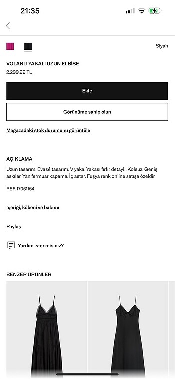 s Beden Mango elbise