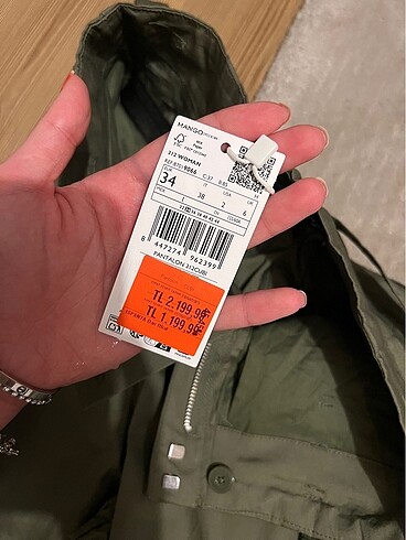 xs Beden Mango pantalon