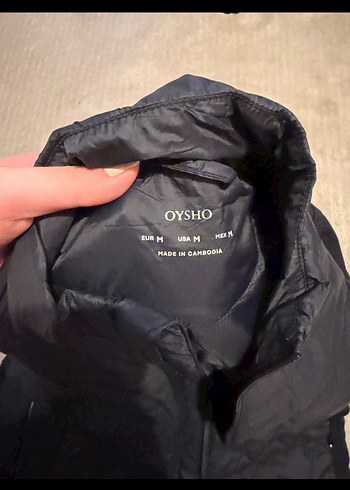 Oysho Siyah Yüksek Yakalı Uzun Kollu Spor Üst - Görsel 6