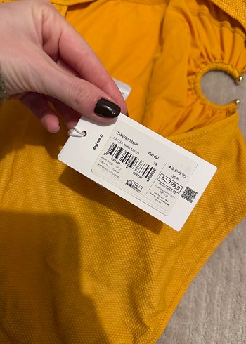 Dagi Sarı Kadın Mayo - Görsel 7