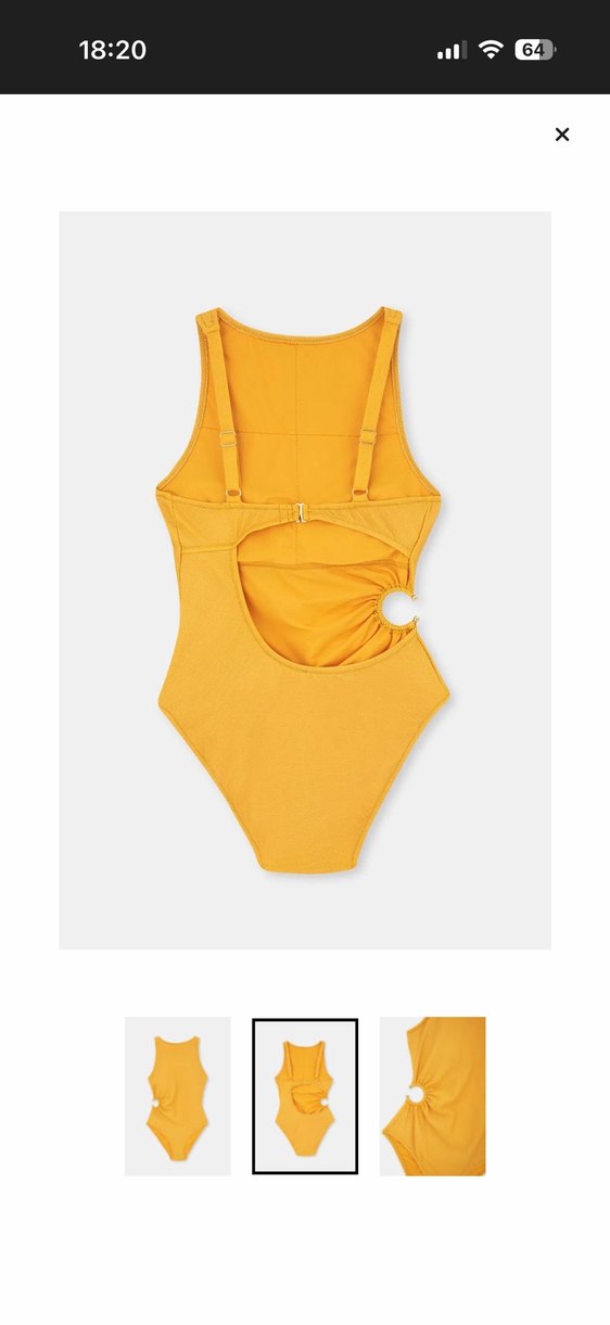 Dagi Sarı Kadın Mayo - Görsel 2