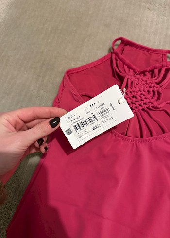 Pembe Kadın Mayo - Görsel 8