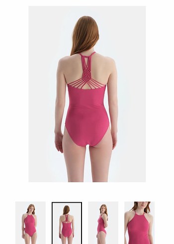 Pembe Kadın Mayo - Görsel 2