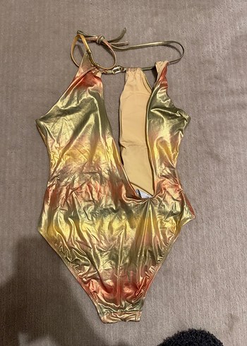 Gümüş bakır parlak renkli mayo - Görsel 4