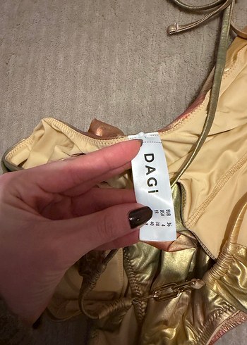 Gümüş bakır parlak renkli mayo - Görsel 6