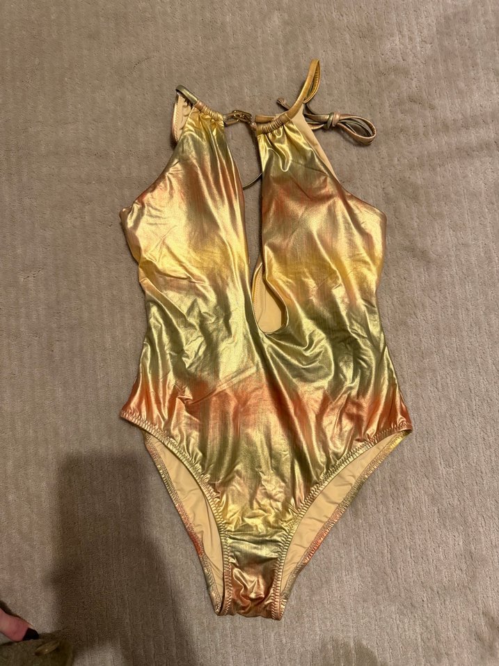 Gümüş bakır parlak renkli mayo - Görsel 5