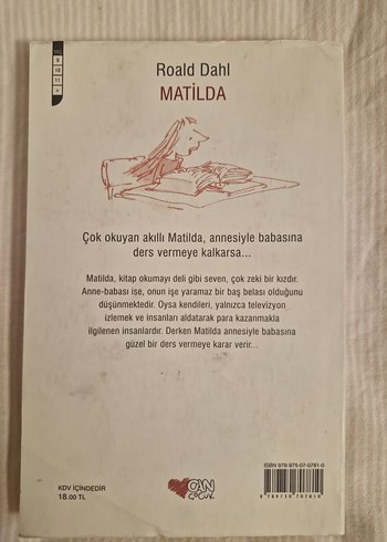 Roald Dahl - Matilda Roman - Görsel 2