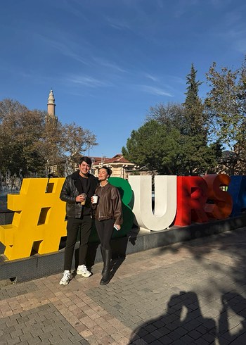 Kahverengi Kalp Şeklinde Metal Çerçeve - Görsel 3