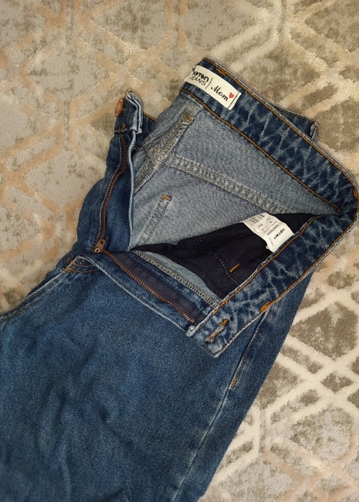 Koton mom jeans mavi - Görsel 2