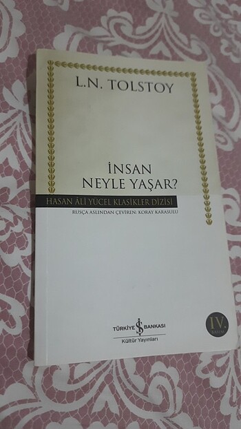 İnsan ne ile yaşar- Tolstoy