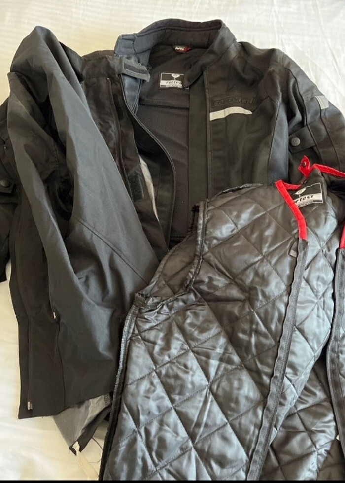 Kadın motosiklet montu S beden - Görsel 3