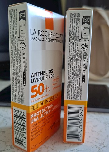 La Roche-Posay SPF 50+ Sıvı güneş kremi normal/hassas ciltler - Görsel 2