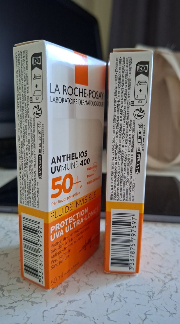La Roche-Posay SPF 50+ Sıvı güneş kremi normal/hassas ciltler - Görsel 2