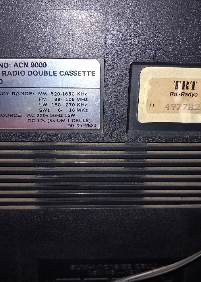 VENTEGA TEYP çift kas3t çalar  - Görsel 4