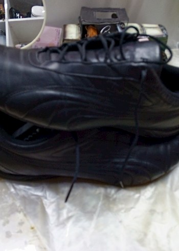 Siyah Erkek Biker Spor Ayakkabı - Görsel 3