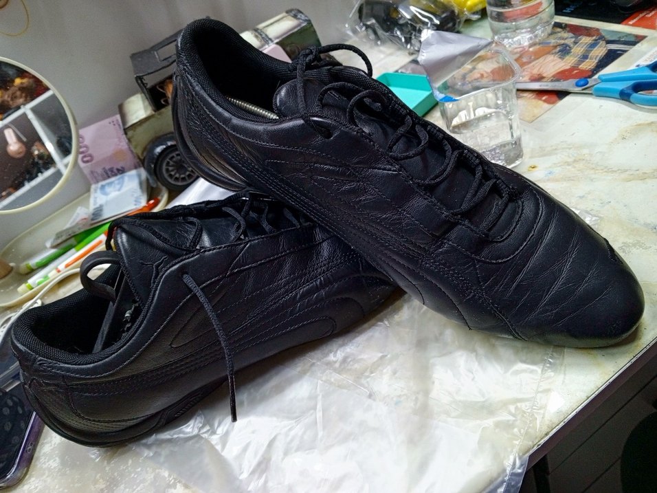 Siyah Erkek Biker Spor Ayakkabı - Görsel 2